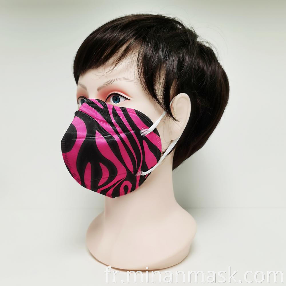 275 1 Pink Zebra Mask